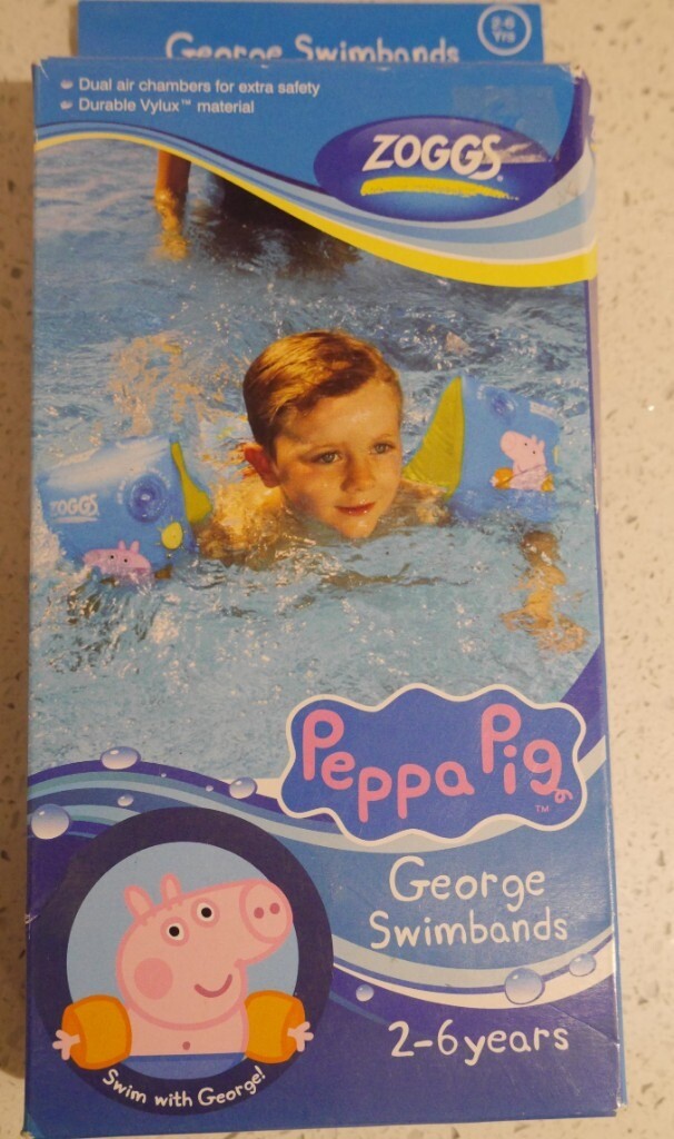 zoggs peppa pig armbands